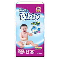 Tã Dán Bobby Fresh Siêu Mỏng Gói Đại XXL34 (34 Miếng)