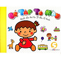 Bé Tập Tô Màu (Tập 5) – Dành Cho Trẻ Từ 3 Đến 6 Tuổi