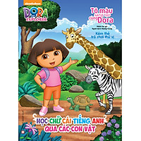 Tô Màu Sáng Tạo Cùng Dora – Học Chữ Cái Tiếng Anh Qua Các Con Vật
