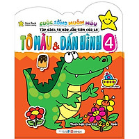 Cuộc Sống Muôn Màu - Tô Màu & Dán Hình (Tập 4)