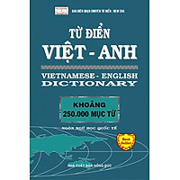Từ Điển Việt – Anh 250.000 Từ