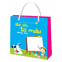 Bộ Túi Bé Vẽ Và Tô Màu Sáng Tạo (Trọn Bộ 4 Cuốn)