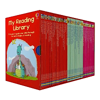 Usborne Bộ Đỏ My Reading Library – x50 book boxed set