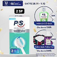 Bộ 2 đầu bàn chải điện P/S S100 Pro - Sạch Sâu