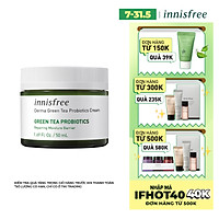Kem Dưỡng Ẩm Phục Hồi Bảo Vệ Da Innisfree Derma Green Tea Probiotics Cream 50ml - 131172707