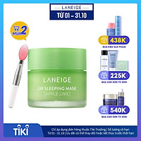 Măt Nạ Ngủ Cho Môi Hương Táo Laneige Lip Sleeping Mask Apple Lime (20g)
