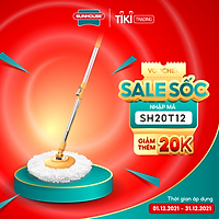 Cây Lau Nhà Xoay 360 Độ Sunhouse Ks-Mo350I