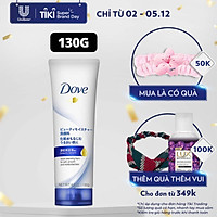 Sữa rửa mặt bọt mịn 130g Dove sạch sâu cho da khô da mềm ẩm mượt Serum tốt