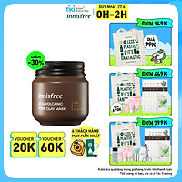 Mặt nạ đất sét thanh lọc lỗ chân lông đá tro núi lửa innisfree Jeju Volcanic Pore Clay Mask 100ml
