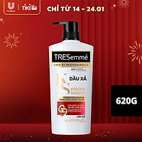 Dầu xả TRESEMME Keratin Smooth Dưỡng tóc khô xơ rối Công thức Hydrolyzed Keratin Vào Nếp Suôn Mượt 620g