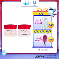 Bộ Đôi Kem Dưỡng Chống Lão Hóa Da Ngày Và Đêm Pond's Age Miracle (50g/hũ)