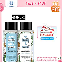 Combo Dầu Gội Xả LBP Detox Sạch Sâu Với 100% Tinh Dầu Tràm Trà Úc Và Hương Cỏ Vetiver