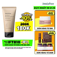 Sữa Rửa Mặt Se Khít Lỗ Chân Lông Innisfree Volcanic Pore Cleansing Foam Ex 150gr