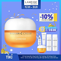 Kem dưỡng trắng da làm mờ đốm nâu Laneige Radian - C Cream 50ml