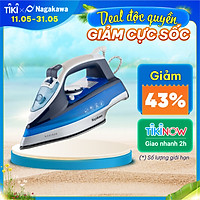 Bàn Ủi Hơi Nước Nagakawa NAG1505 - Hàng Chính Hãng