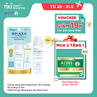 Gel chống nắng vật lý bảo vệ da dưỡng ẩm Sunplay Skin Aqua Mineral Defense Moisture Gel SPF 50+, PA++++ (25g)