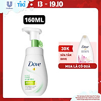 Sữa rửa mặt bọt mịn 160ml Dove sạch sâu cho da dầu kiềm dầu & se khít lỗ chân lông Serum tốt