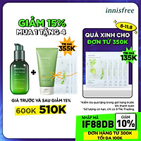 Tinh chất dưỡng ẩm cô đặc từ trà xanh và dầu hạt trà xanh tươi Jeju Innisfree The Green Tea Seed Serum 80ml - NEW