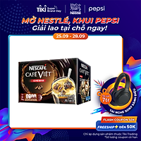 Cà phê hòa tan NESCAFÉ Café Việt Cà phê đen đá - Hộp 15 gói x 16 g