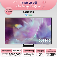 Smart Tivi QLED Samsung 4K 55 inch QA55Q60A Mới 2021