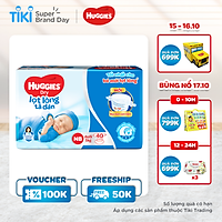 Tã Dán Sơ Sinh Huggies NB40 (Dưới 5kg) - Gói 40 miếng - Bao bì mới