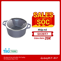 Nồi Vân Đá Đáy Từ Sunhouse SHG2020MMA - Xanh