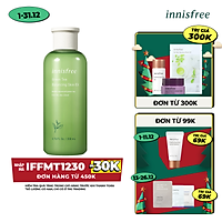 Nước cân bằng dưỡng ẩm từ trà xanh đảo Jeju Innisfree Green Tea Balancing Skin EX 200ml - NEW