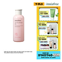 Nước Cân Bằng Dưỡng Ẩm Sáng Da Từ Hoa Anh Đào Đảo Jeju Innisfree Cherry Blossom Skin 200Ml -131171018
