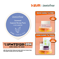 Mặt Nạ Ngủ Dạng Hủ Từ Rong Biển Innisfree Capsule Recipe Pack Sea Weed (10ml) - 131171942