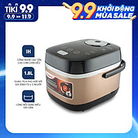 Nồi Cơm Điện Cao Tần Nagakawa NAG0124 (1.8 Lít) - Hàng Chính Hãng