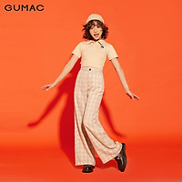 Áo thun nữ thiết kế croptop bo eo ATA1252 GUMAC