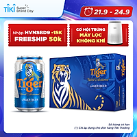 Thùng Bia Tiger 24 Lon (330ml / Lon)