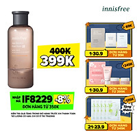 Nước Cân Bằng Se Khít Lỗ Chân Lông Từ Tro Núi Lửa Jeju Innisfree Jeju Volcanic Pore Toner 2 x 200ml - 131171036