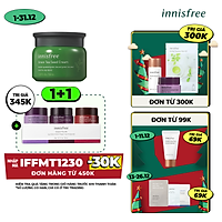 Kem dưỡng cung cấp ẩm từ trà xanh và dầu hạt trà xanh tươi Innisfree Green Tea Seed Cream 50ml - NEW