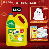 Nước Rửa Chén Sunlight Chanh Công Nghệ Mới Dạng Chai