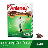 Sữa Bột Anlene Gold Movepro Hương Chocolate (Hộp Giấy 440g)