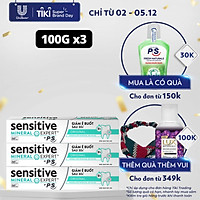 Combo 3 Kem Đánh Răng Sensitive Expert By P/S Original Chăm Sóc Chuyên Sâu 100g