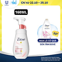 Sữa rửa mặt bọt mịn 160ml Dove sạch sâu mờ thâm Sáng Da Rạng Rỡ Serum tốt