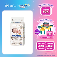 Tã Dán Moony Natural Bông Organic Newborn 63 (63 Miếng)