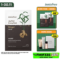 Mặt nạ dưỡng ẩm da Innisfree Jeju Root Energy Mask 25ml