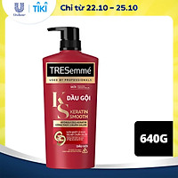 Dầu Gội Tresemmé Keratin Smooth Tinh Dầu Argan Và Keratin Vào Nếp Suôn Mượt (640g)