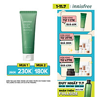 Mặt Nạ Tẩy Tế Bào Da Chết Từ Lúa Mạch Xanh Innisfree Green Barley Gommage Mask 120ml - 131170961