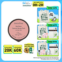 Mặt Nạ Rửa Dạng Hủ Từ Đậu Đỏ Innisfree Capsule Recipe Pack Redbean (10ml) - 131171938