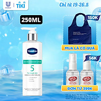 Sữa dưỡng thể 250ml Vaseline Pro Derma số 5 làm mịn da với 5.5% AHA