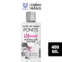 Nước Tẩy Trang Vitamin Và Tinh Than Tre Sạch Sâu Pond's Micellar Water