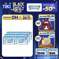 Combo Tiết Kiệm: 6 Gói Khăn Ướt Bobby Care Bổ Sung 80 Miếng/Gói