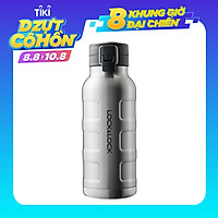 Bình Giữ Nhiệt Thép Không Gỉ Bumper Bottle Lock&Lock LHC4142SLV (650ml) - Bạc