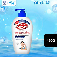 Nước Rửa Tay Lifebuoy Cân Bằng Độ Ph Bảo Vệ Khỏi Vi Khuẩn Và Dưỡng Ẩm Matcha & Lô Hội Chiết Xuất Từ Thiên Nhiên Chai 450g