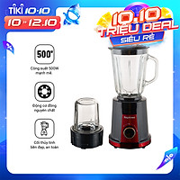 Máy Xay Sinh Tố Nagakawa NAG0813 (500W - 1.5 Lít) - Hàng Chính Hãng