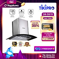 Máy Hút Mùi Kính Cong Premium Nagakawa NAG1855 (70 cm) - Hàng Chính Hãng